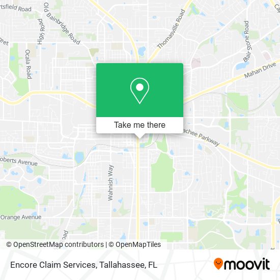 Encore Claim Services map