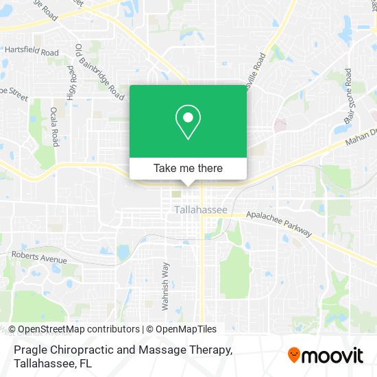 Pragle Chiropractic and Massage Therapy map