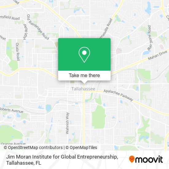 Mapa de Jim Moran Institute for Global Entrepreneurship