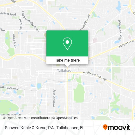 Schwed Kahle & Kress, P.A. map