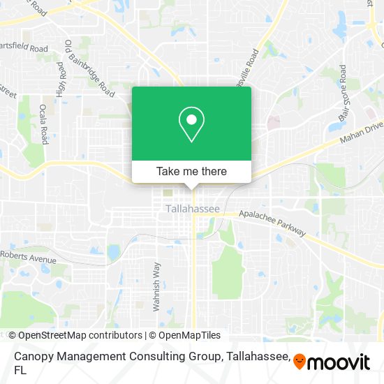 Canopy Management Consulting Group map