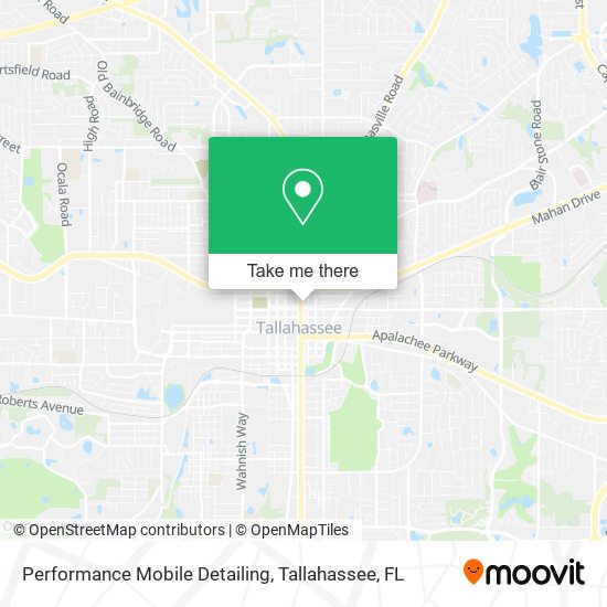 Performance Mobile Detailing map