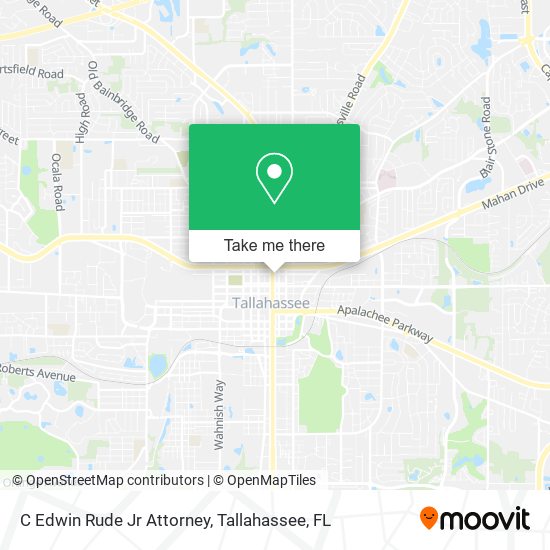 C Edwin Rude Jr Attorney map