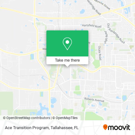 Ace Transition Program map