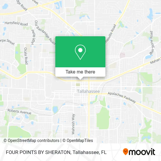 FOUR POINTS BY SHERATON map