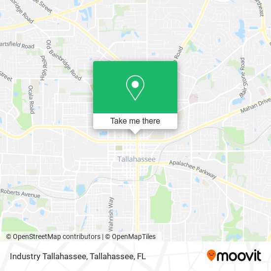 Industry Tallahassee map