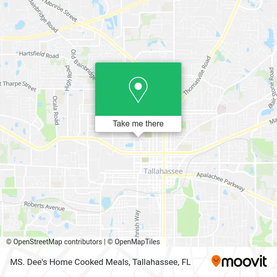 MS. Dee's Home Cooked Meals map