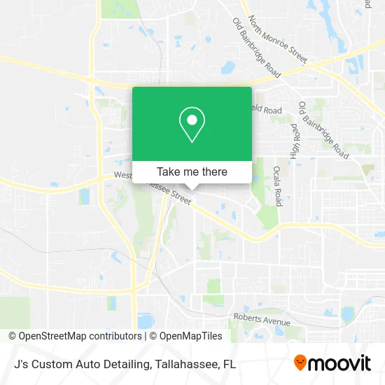 J's Custom Auto Detailing map