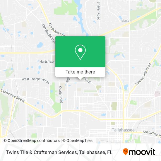 Mapa de Twins Tile & Craftsman Services