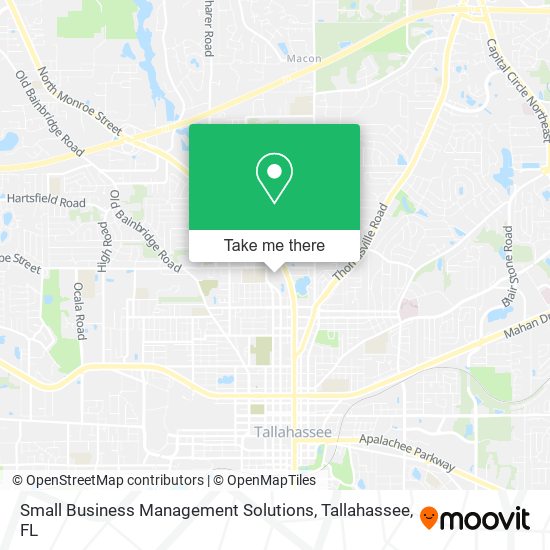 Mapa de Small Business Management Solutions