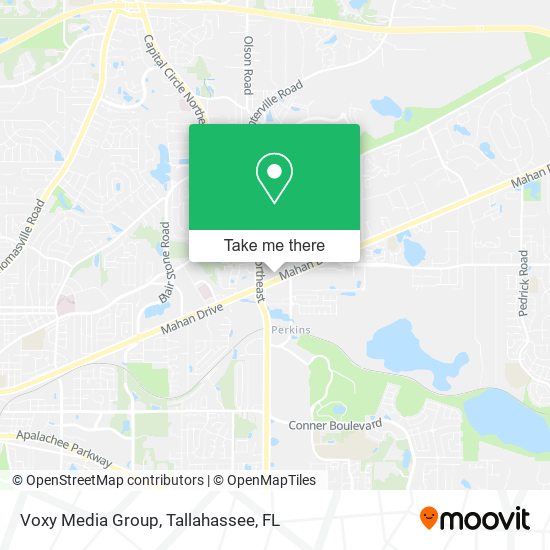 Voxy Media Group map