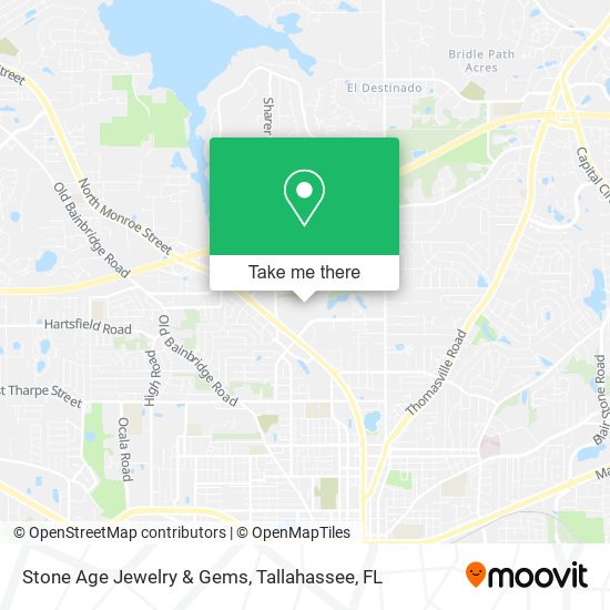 Stone Age Jewelry & Gems map