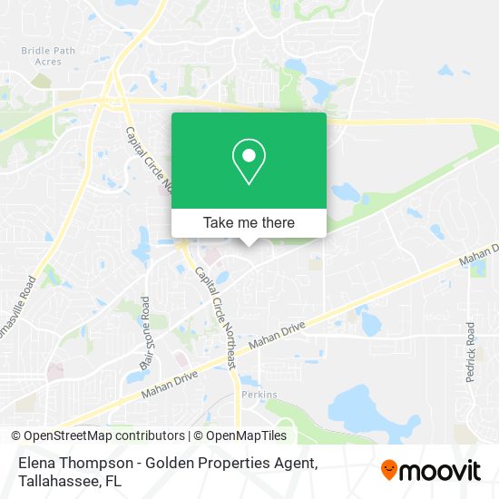 Elena Thompson - Golden Properties Agent map