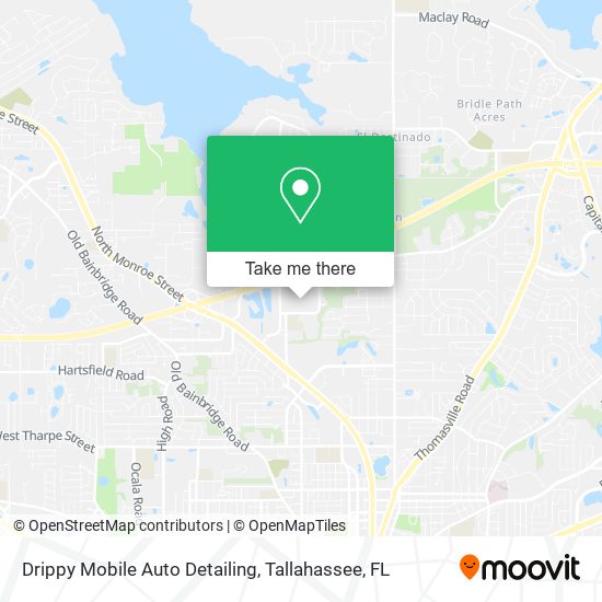 Drippy Mobile Auto Detailing map