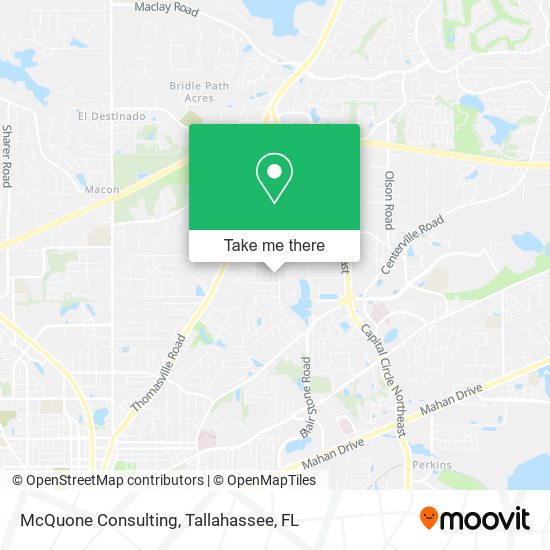 McQuone Consulting map