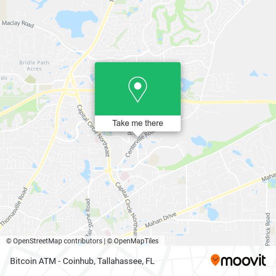 Mapa de Bitcoin ATM - Coinhub