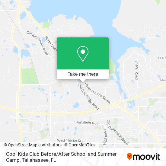 Cool Kids Club Before / After School and Summer Camp map