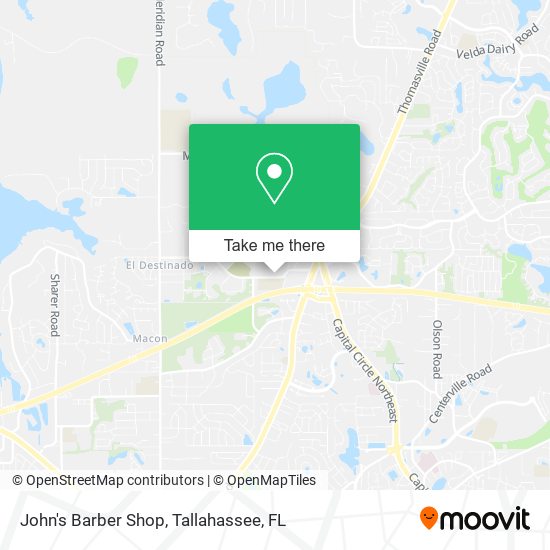 John's Barber Shop map