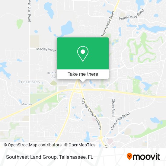 Mapa de Southvest Land Group