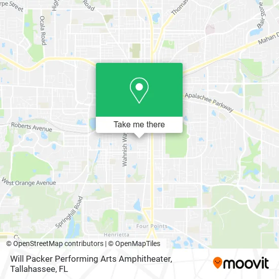 Will Packer Performing Arts Amphitheater map