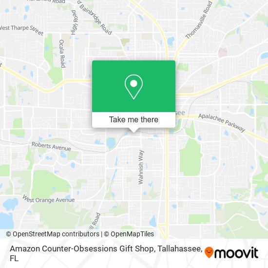 Amazon Counter-Obsessions Gift Shop map