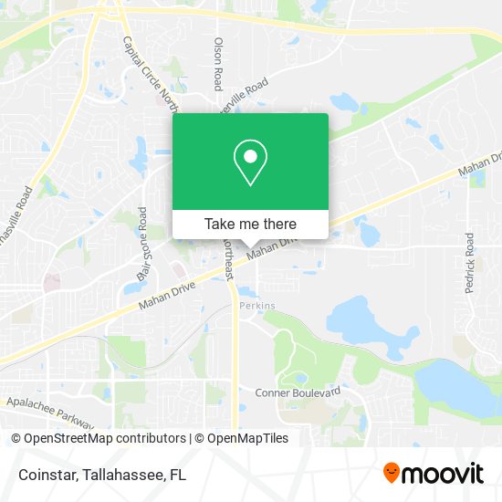 Mapa de Coinstar