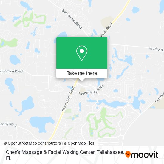 Mapa de Chen's Massage & Facial Waxing Center