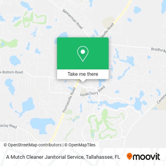 A Mutch Cleaner Janitorial Service map