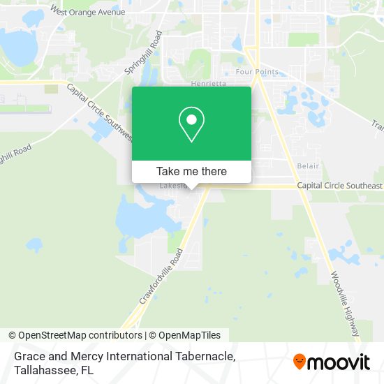 Grace and Mercy International Tabernacle map