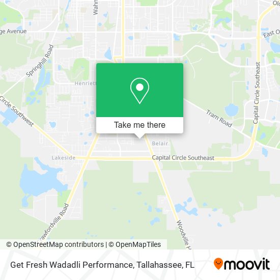 Get Fresh Wadadli Performance map