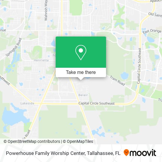 Powerhouse Family Worship Center map