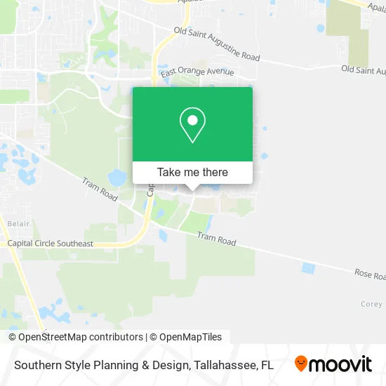 Southern Style Planning & Design map