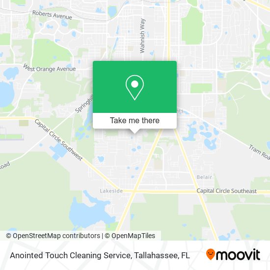 Anointed Touch Cleaning Service map