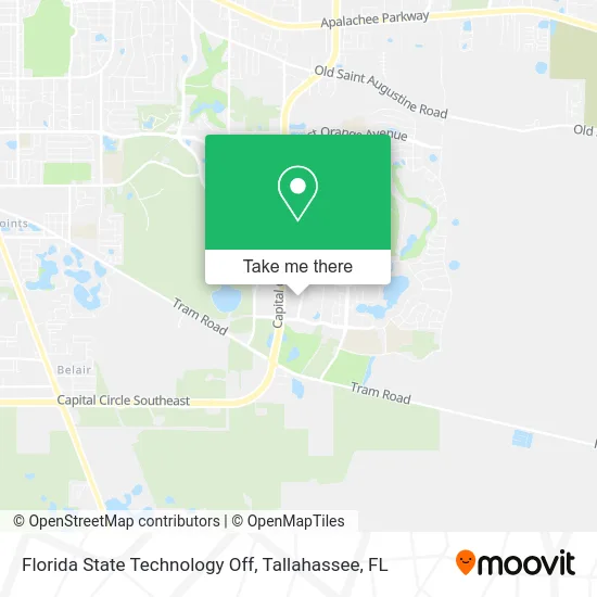Florida State Technology Off map