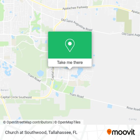 Mapa de Church at Southwood