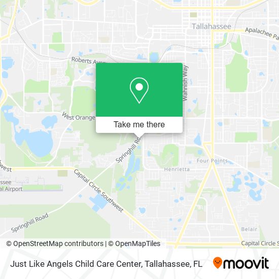 Mapa de Just Like Angels Child Care Center