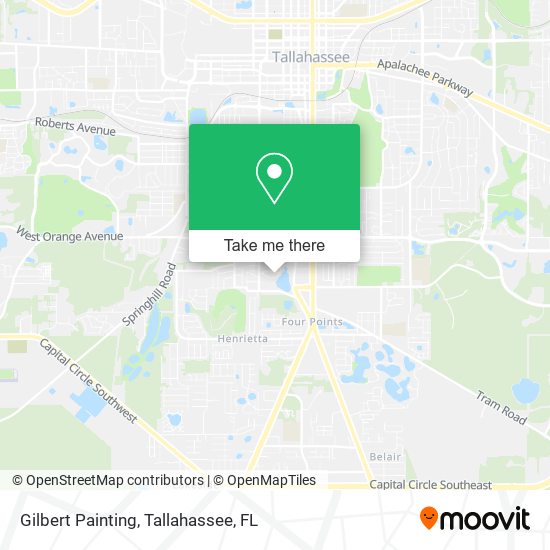 Gilbert Painting map