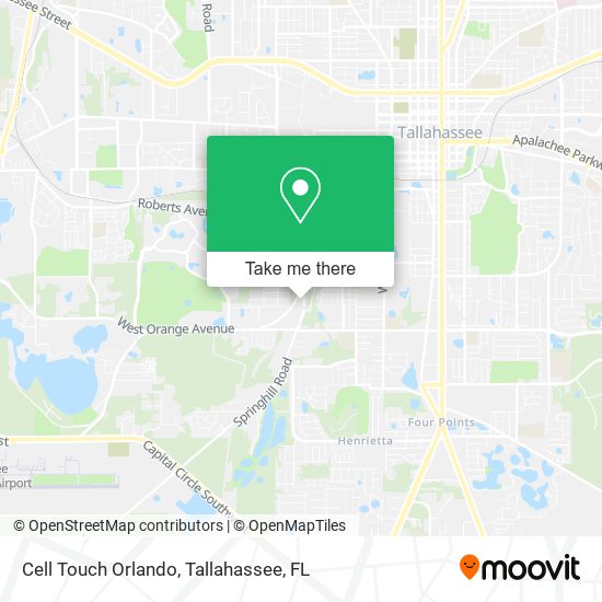 Cell Touch Orlando map