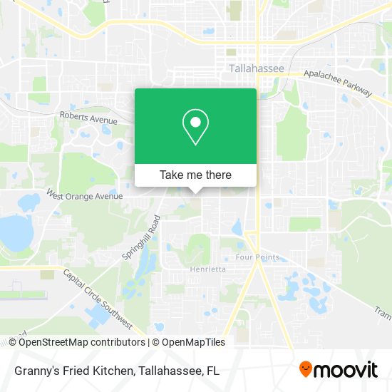 Granny's Fried Kitchen map
