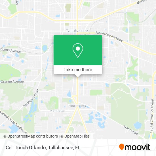 Mapa de Cell Touch Orlando