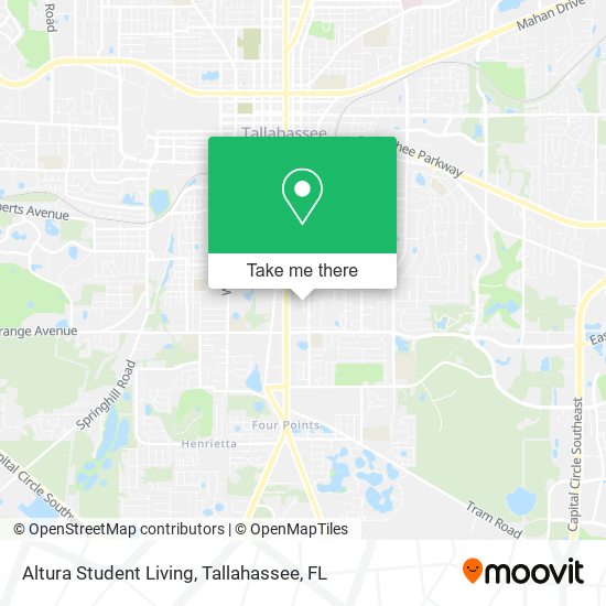 Altura Student Living map