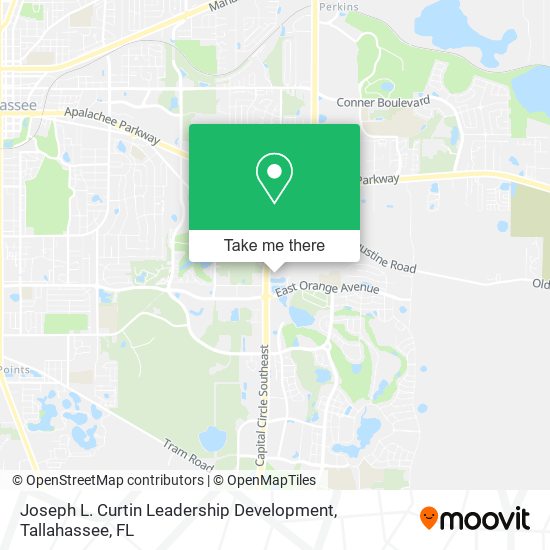 Mapa de Joseph L. Curtin Leadership Development