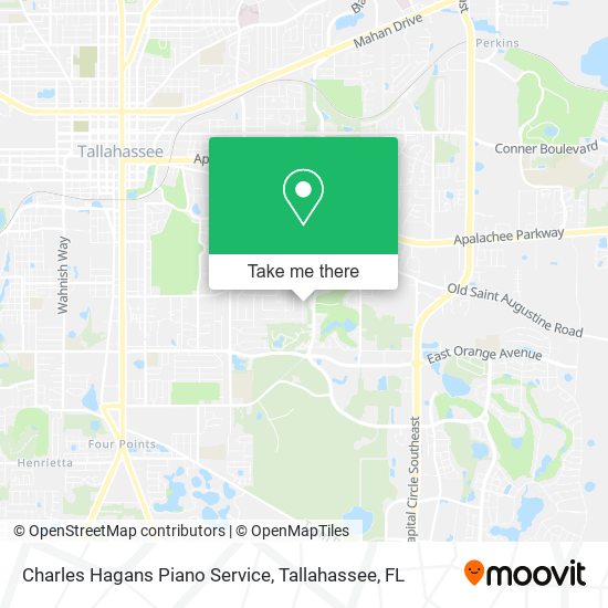 Mapa de Charles Hagans Piano Service