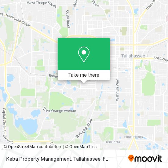 Keba Property Management map