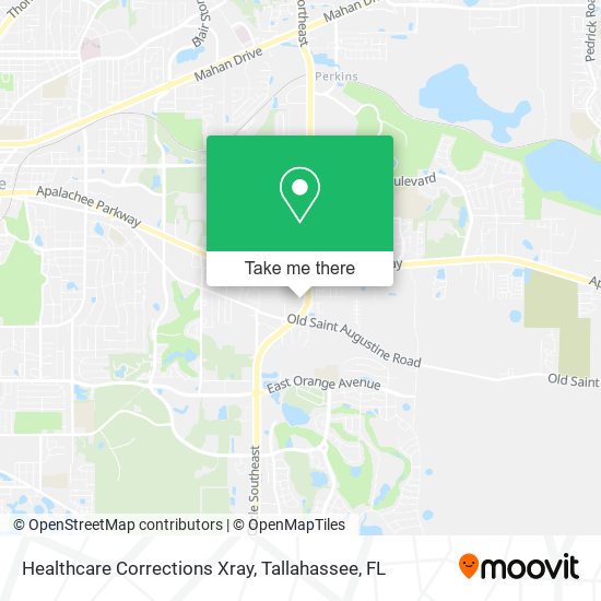 Healthcare Corrections Xray map