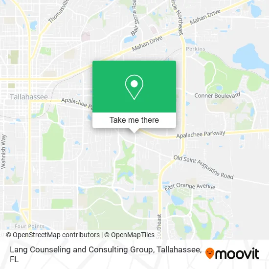 Lang Counseling and Consulting Group map