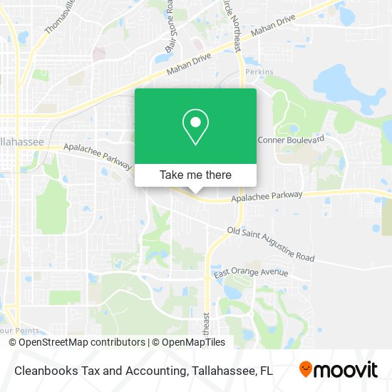 Cleanbooks Tax and Accounting map