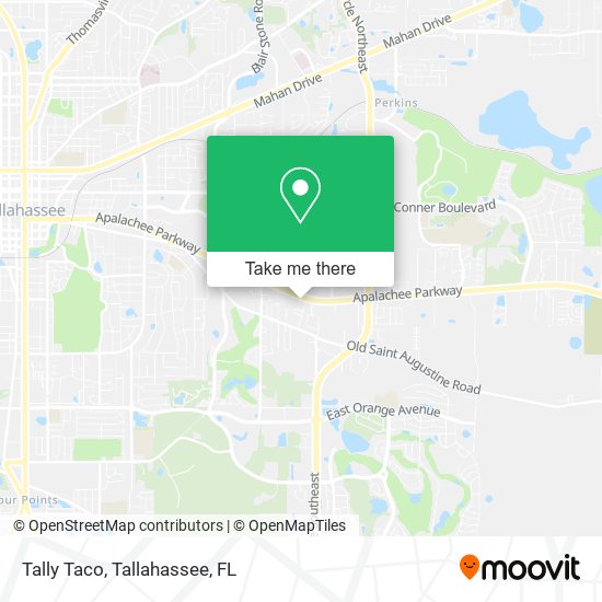 Tally Taco map