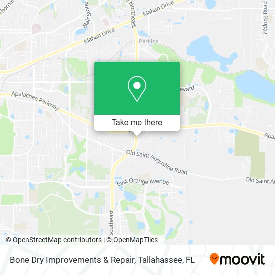 Mapa de Bone Dry Improvements & Repair