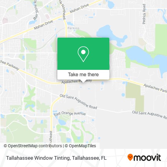Tallahassee Window Tinting map